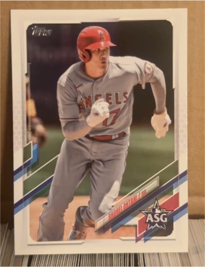 2021 Topps Update #ASG-29 Shohei Ohtani — front