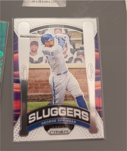 2021 Panini Prizm Sluggers #SL9 George Springer — front
