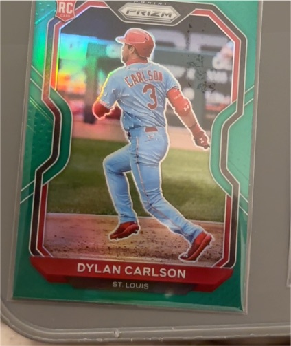 2021 Panini Prizm #138 Dylan Carlson — front