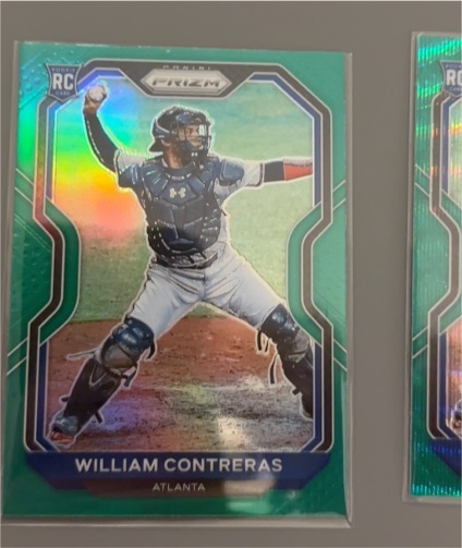 2021 Panini Prizm #105 William Contreras — front