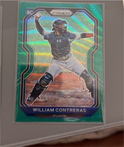 2021 Panini Prizm #105 William Contreras — front