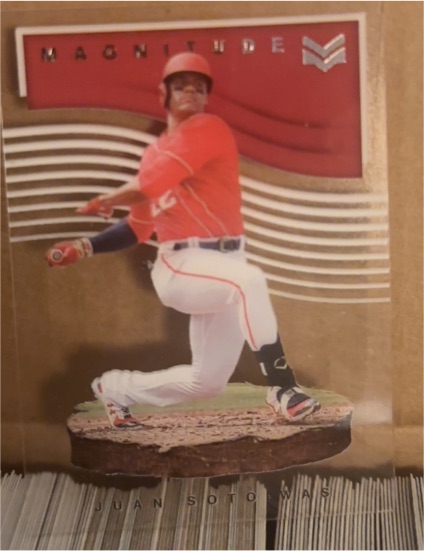2021 Panini Chronicles Magnitude #50 Juan Soto — front
