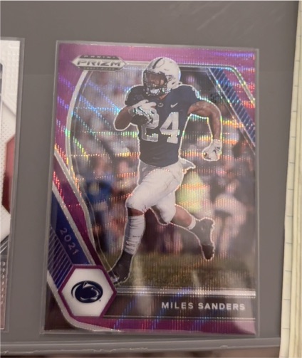 2021 Panini Prizm Draft Picks #92 Miles Sanders — front
