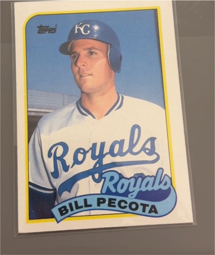1989 Topps #148 Bill Pecota — front