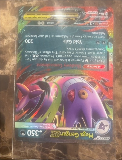 2025 Pokémon #056 Mega Gengar EX — front