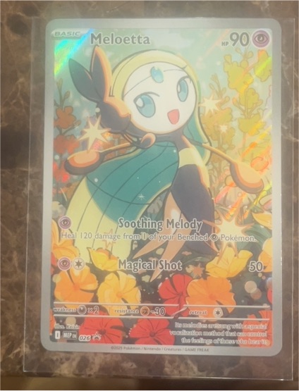 2025 Pokémon MEP #026 Meloetta — front