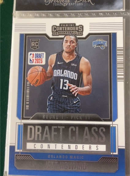 2023-24 Panini Contenders #21 Jett Howard 2023 Draft Class Contenders — front