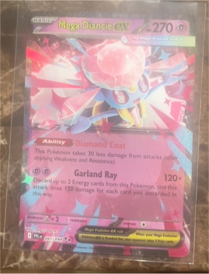 Mega Diancie ex Phantasmal Flames #041/094 — front