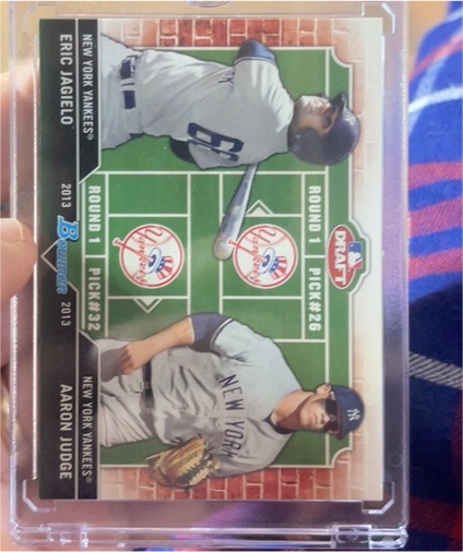 2013 Bowman Draft Picks & Prospects #DD-JJ Eric Jagielo / Aaron Judge — front