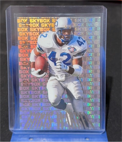 1995 Skybox Premium Paydirt #PD9 Marshall Faulk — front