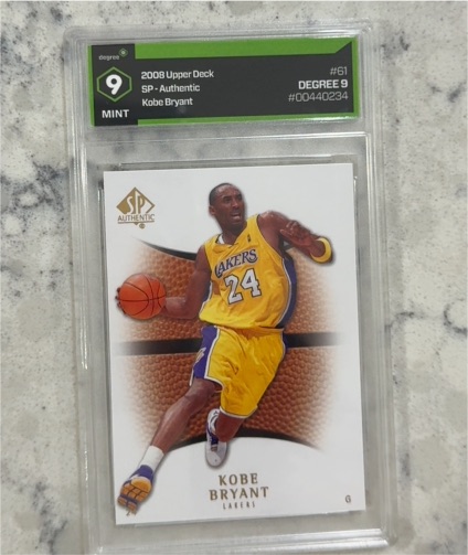 2007-08 Upper Deck SP Authentic #61 Kobe Bryant — front