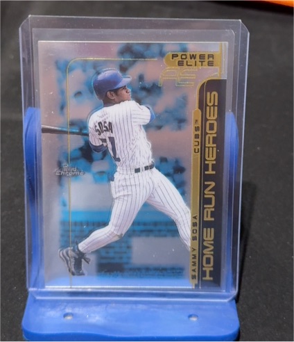 1999 Topps Chrome Power Elite Home Run Heroes #10 Sammy Sosa — front