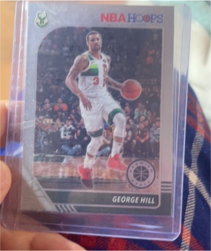 2019-20 Panini NBA Hoops Premium Stock #95 George Hill — front