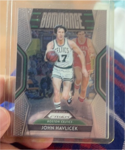 2018-19 Panini Prizm #30 John Havlicek Dominance — front