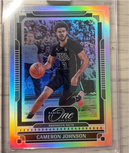 2024-25 Panini One And One #28 Cameron Johnson — front