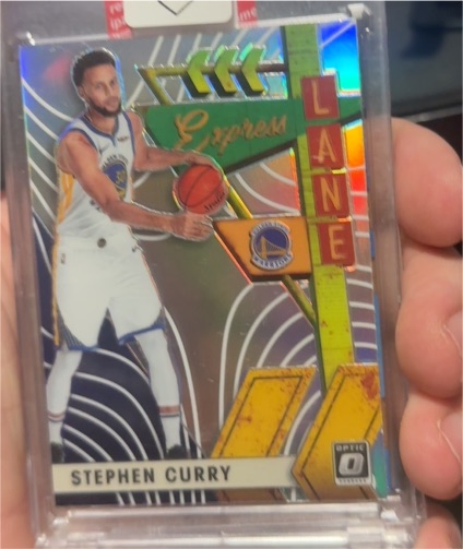 2019-20 Panini Donruss Optic #16 Stephen Curry Express Lane — front