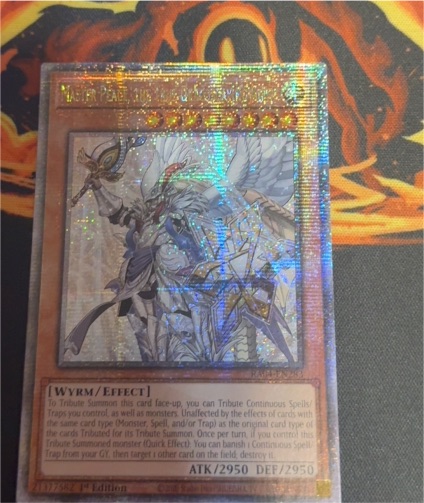 2023 Yugioh RA04-EN283 Master Peace, the True Dracoslaying King — front