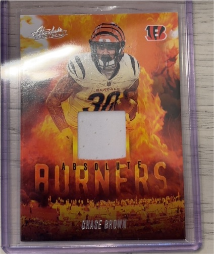 2025 Panini Absolute #ABU-CBR Chase Brown — front