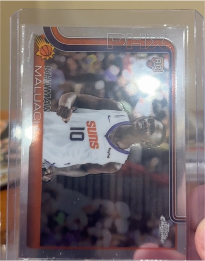 2025-26 Topps Chrome #260 Khaman Maluach — front