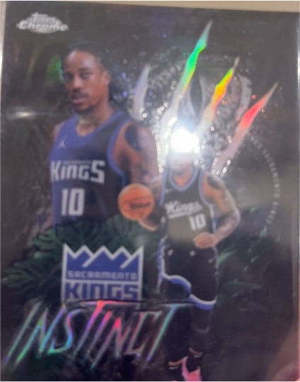 2025-26 Topps Chrome #INS-8 DeMar DeRozan Instinct — front