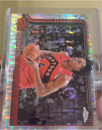 2025-26 Topps Chrome #203 Scottie Barnes — front