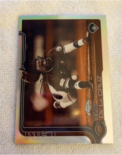 2025 Topps Chrome Update #USC189 Elly De La Cruz — front