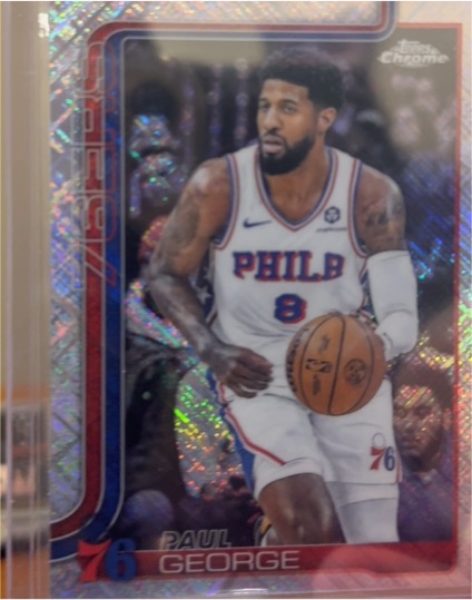 2025-26 Topps Chrome #171 Paul George — front