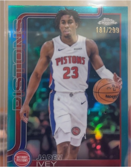 2025-26 Topps Chrome #61 Jaden Ivey — front