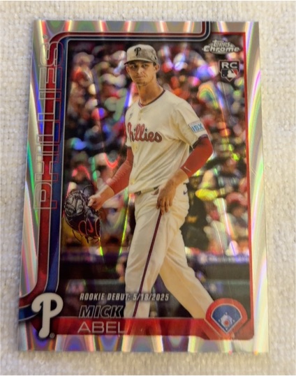 2025 Topps Chrome Update #USC87 Mick Abel — front