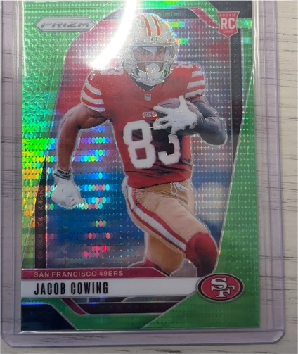 2024 Panini Prizm #335 Jacob Cowing — front