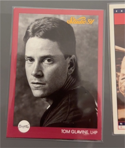 1991 Leaf Studio #145 Tom Glavine — front