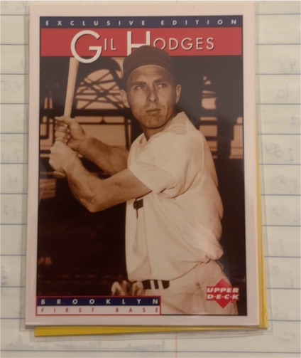 1995 Upper Deck #12 Gil Hodges — front
