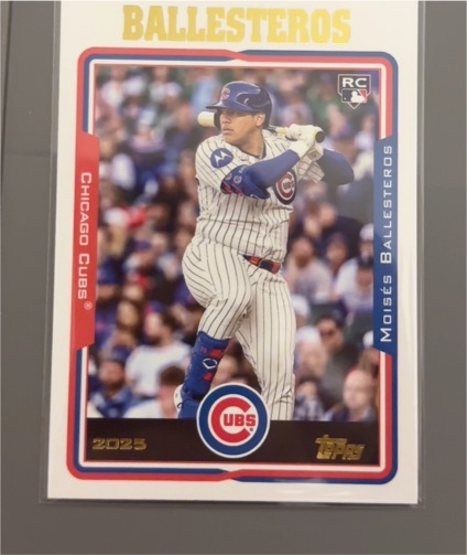 2025 Topps Archives #206 Moisés Ballesteros — front