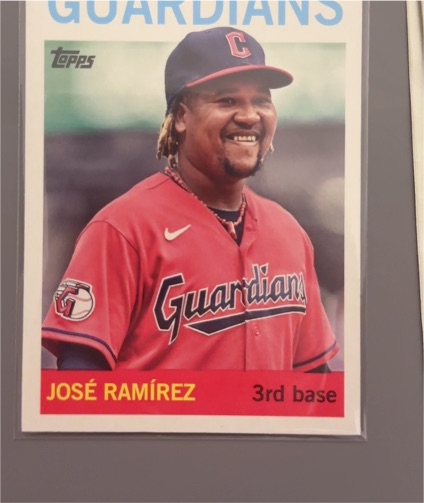 2025 Topps Archives #86 José Ramírez — front
