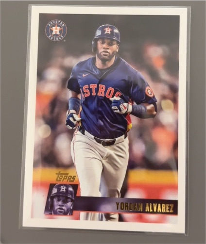 2025 Topps Archives #155 Yordan Alvarez — front