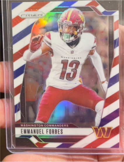 2024 Panini Prizm #291 Emmanuel Forbes — front
