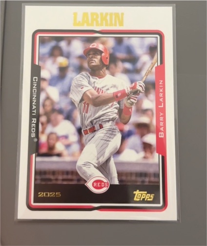2025 Topps Archives #216 Barry Larkin — front