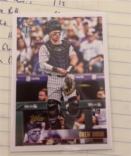 2025 Topps Archives #182 Drew Romo RC — front