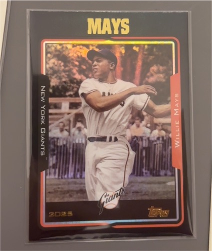 2025 Topps Archives #224 Willie Mays — front