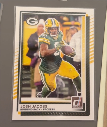 2025 Panini Donruss #179 Josh Jacobs — front