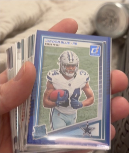 2025 Panini Donruss #308 Jaydon Blue — front
