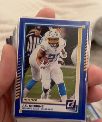 2025 Panini Donruss #71 J.K. Dobbins — front