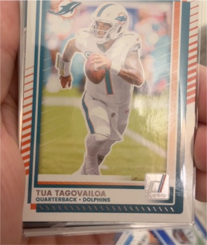 2025 Donruss #47 Tua Tagovailoa — front