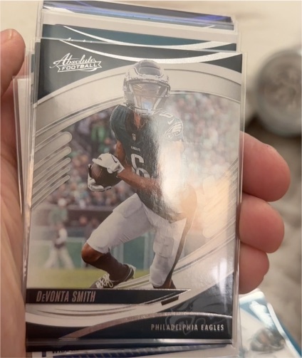 2025 Panini Absolute #6 DeVonta Smith — front