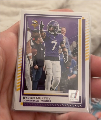 2025 Panini Donruss #137 Byron Murphy — front