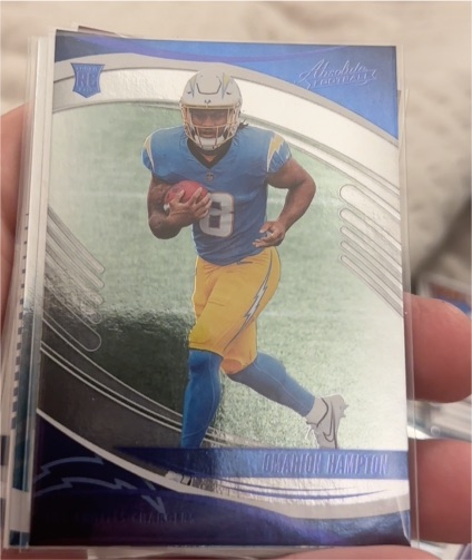 2025 Panini Absolute #166 Omarion Hampton — front