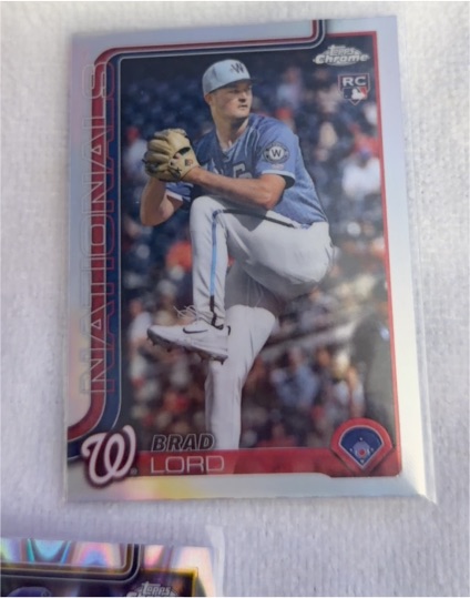 2025 Topps Chrome Update #USC77 Brad Lord — front