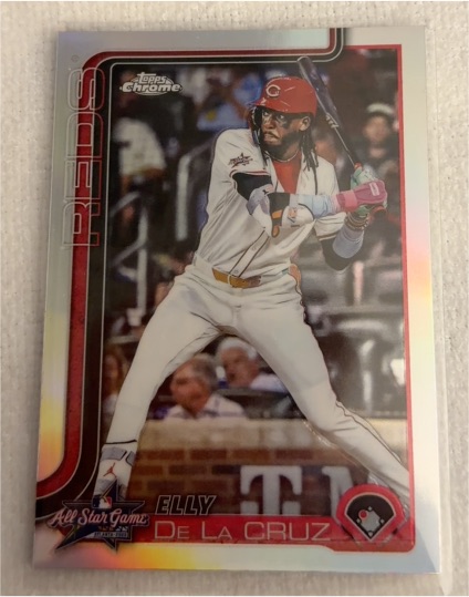 2025 Topps Chrome Update #ASG-21 Elly De La Cruz 2025 All-Star Game — front