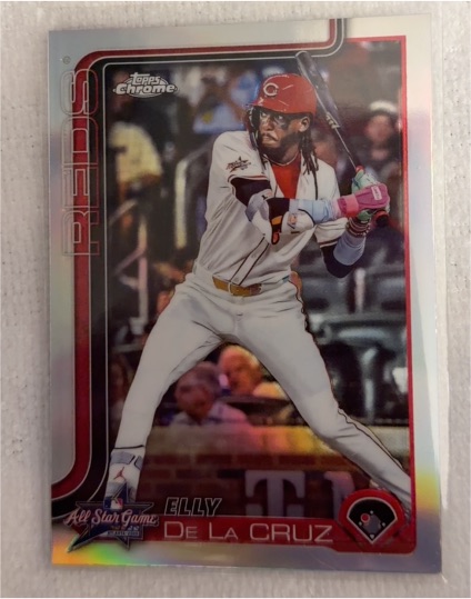 2025 Topps Chrome Update #ASG-21 Elly De La Cruz — front