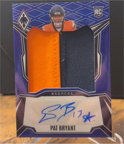 2025 Panini Phoenix Rookie Patch Autographs #RPS-PBR Pat Bryant — front
